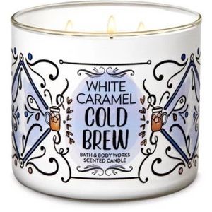 Bath and Body Works White Chocolate Cold Brew Candle